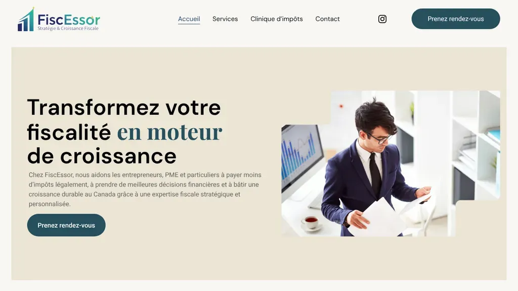 FiscEssor sitio web