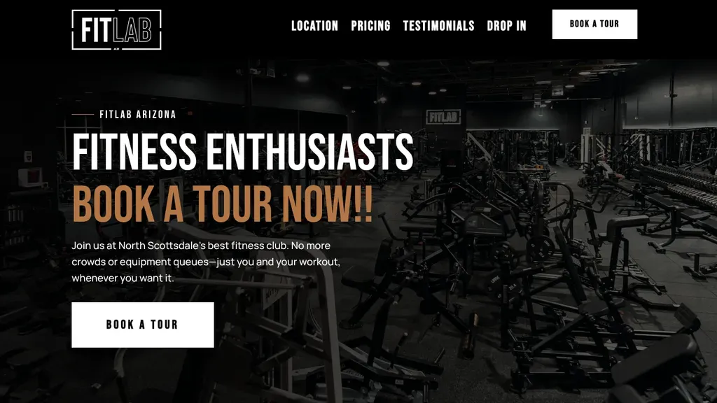 Fitlab AZ sitio web