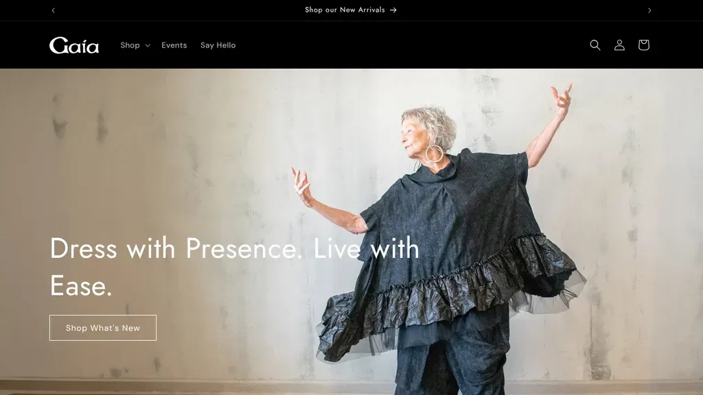 GAIA sitio web