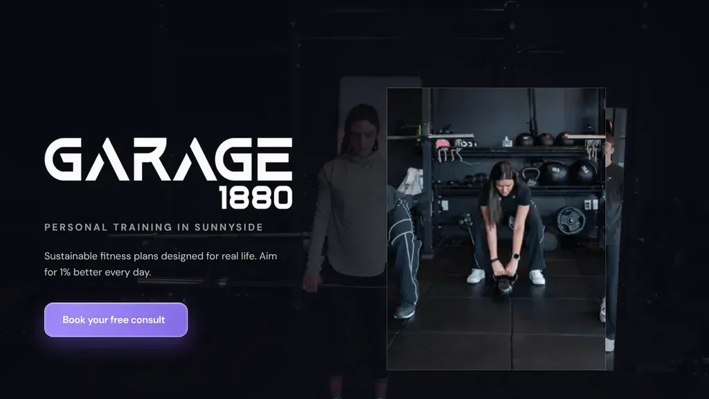Garage 1880 sitio web