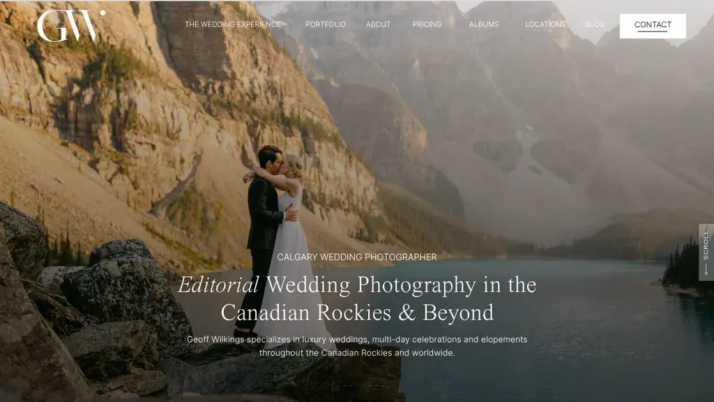 Geoff Wilkings Photography sitio web