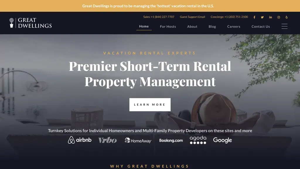 Great Dwellings website