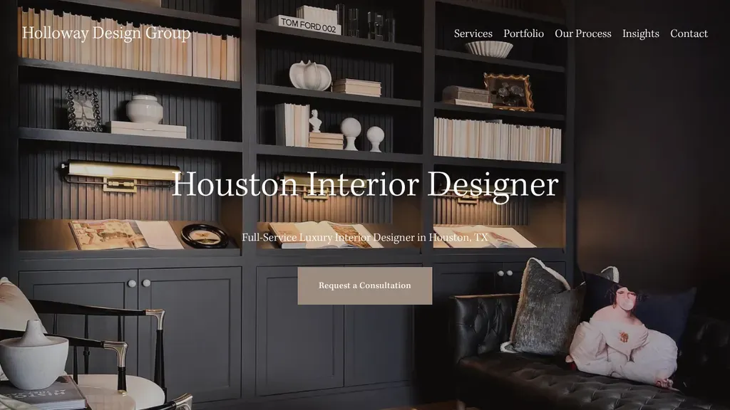 Holloway Design Group sitio web