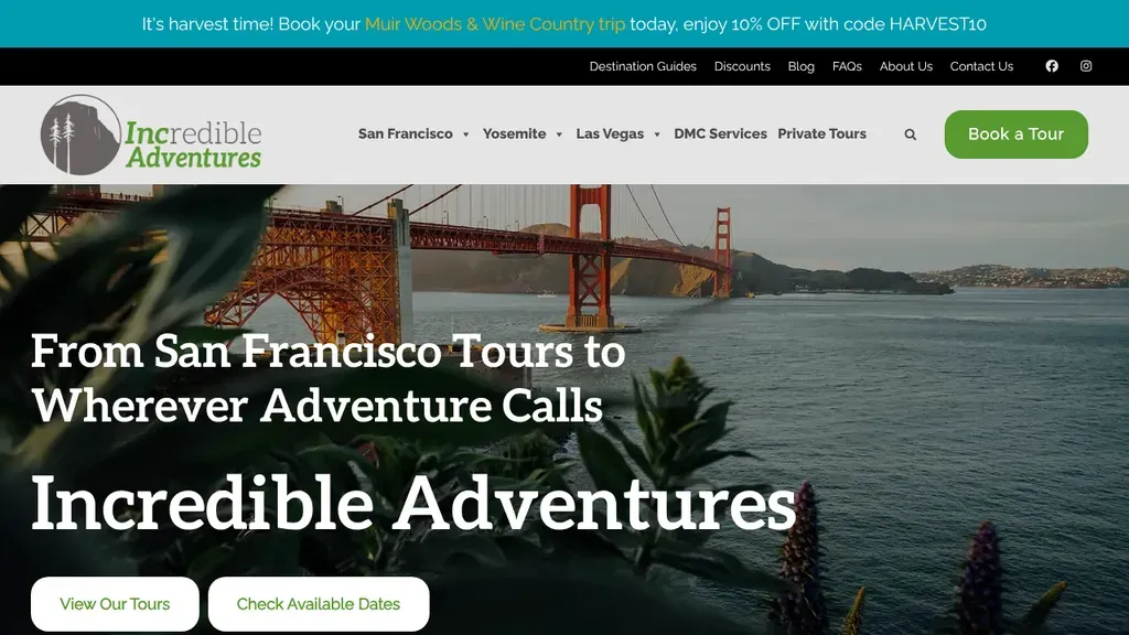 Incredible Adventures sitio web