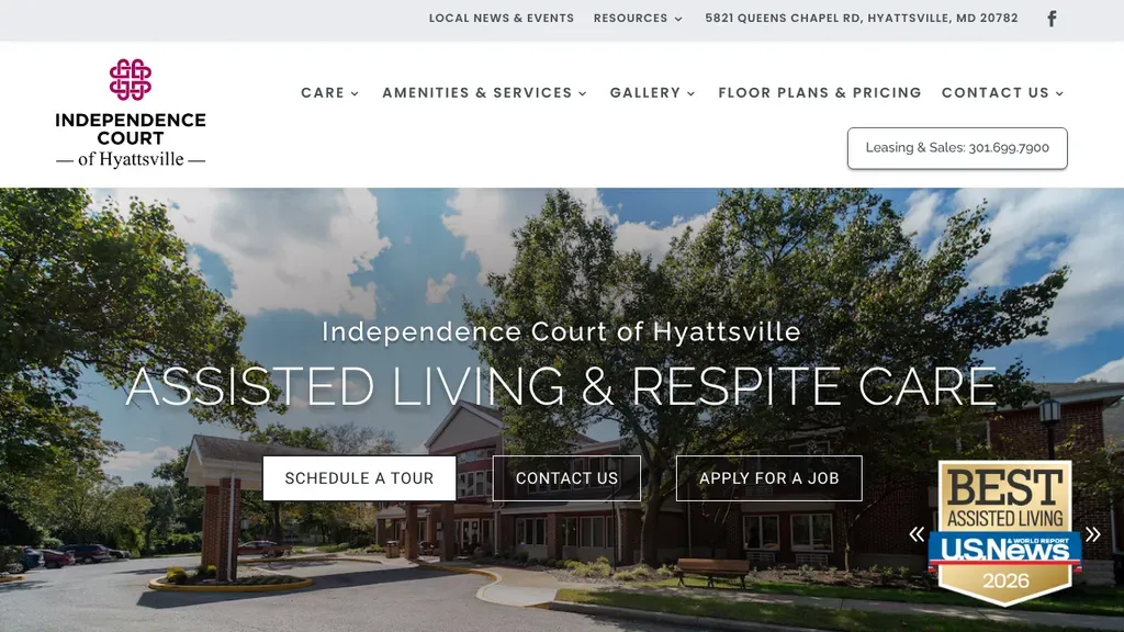 Independence Court of Hyattsville website