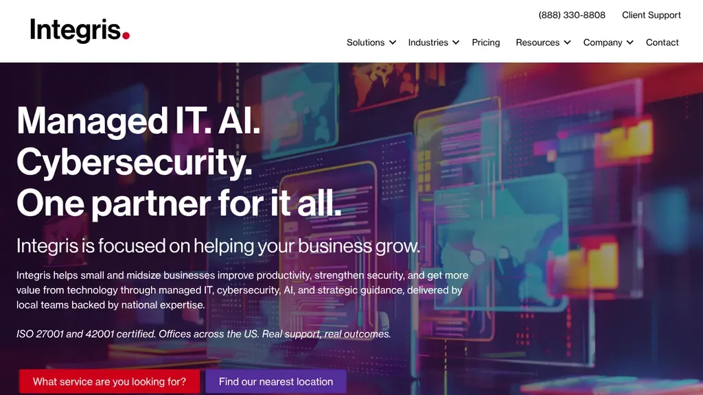 Integris sitio web