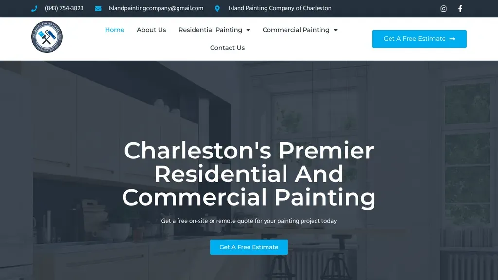 Island Painting Company sitio web