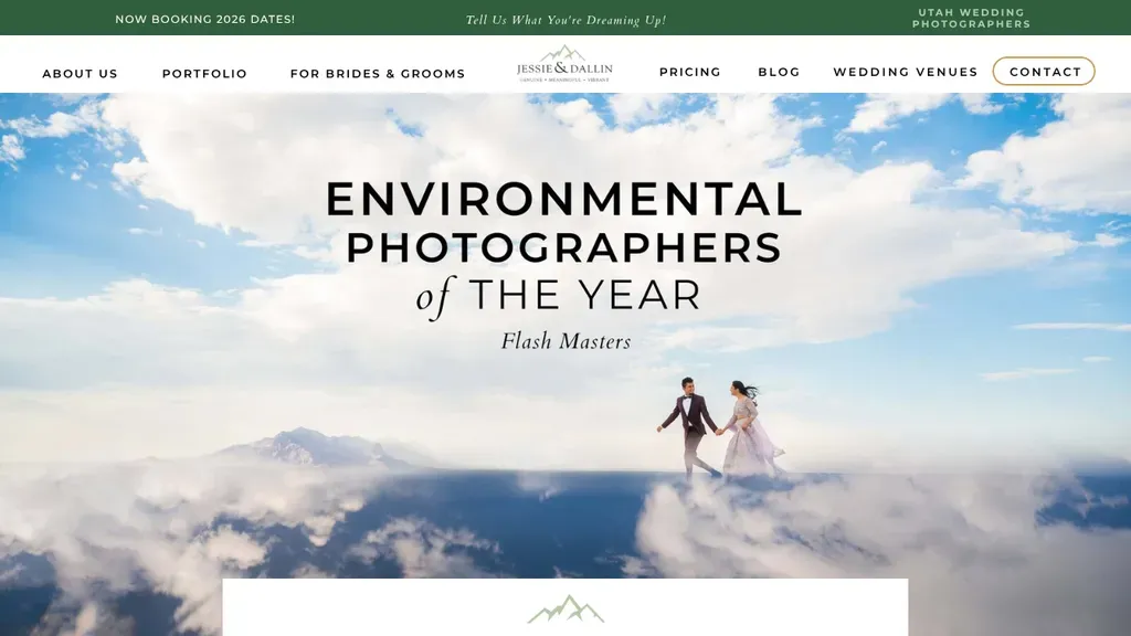 Jessie & Dallin Photography sitio web