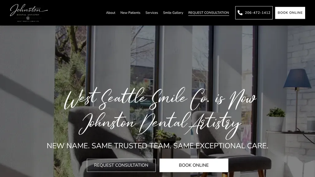 Johnston Dental Artistry sitio web
