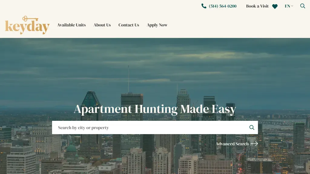 KeyDay website