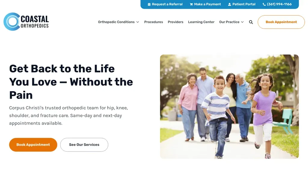 Kimberly Petrila, PA-C Orthopedics sitio web