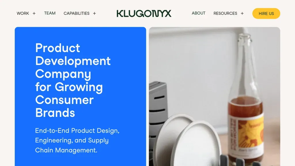 Klugonyx sitio web