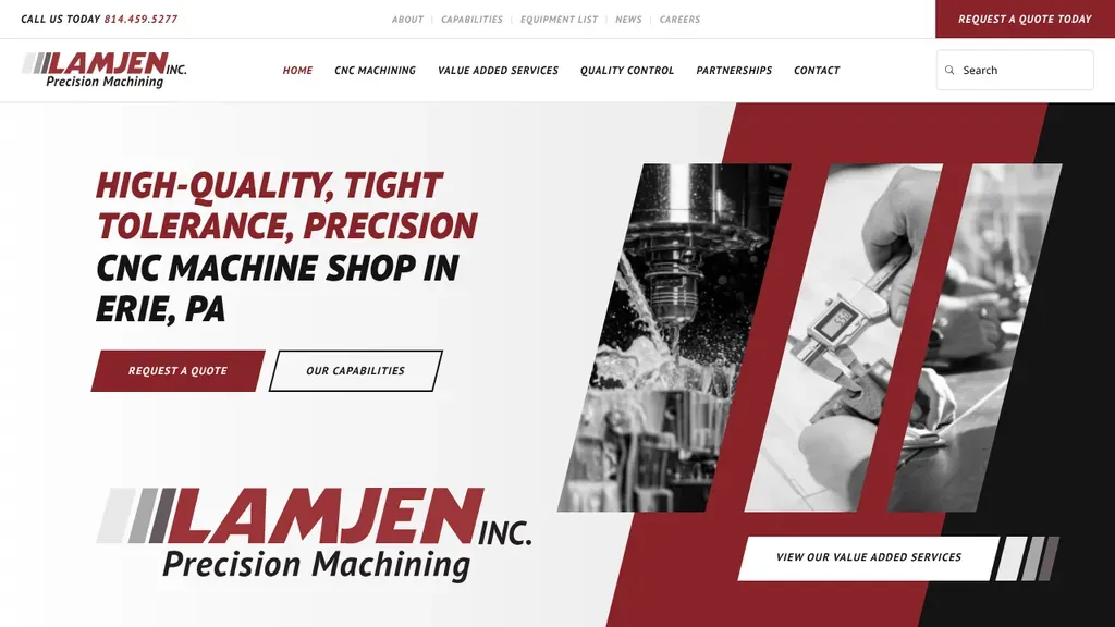 Lamjen website