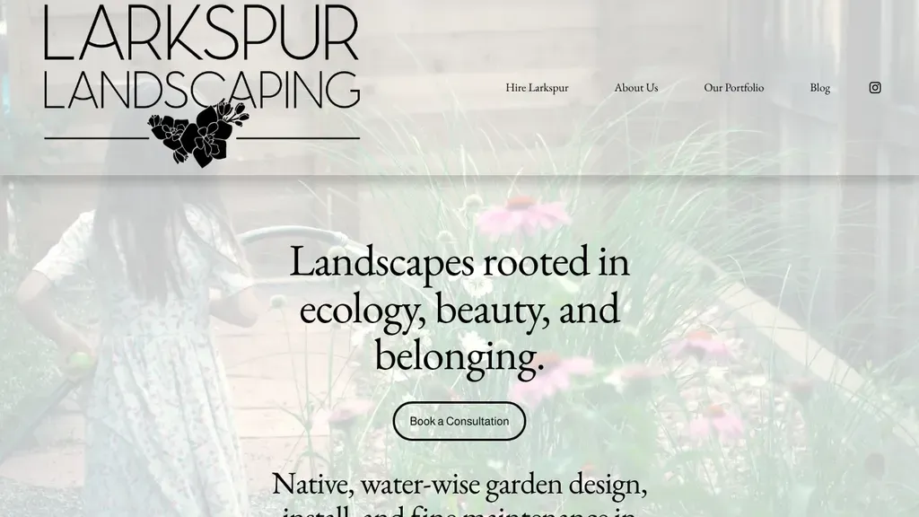 Larkspur Landscaping sitio web