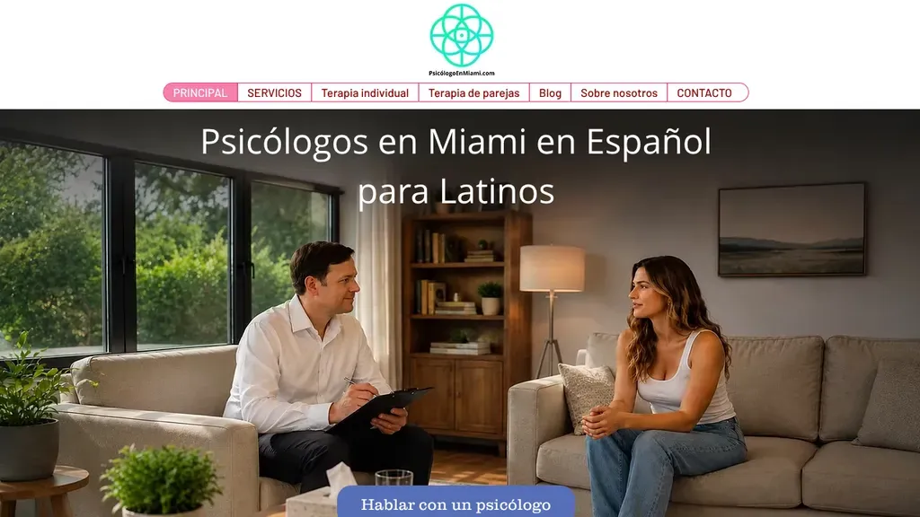 Leonardo Paradela, Psicólogo en Miami sitio web