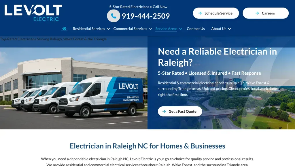 Levolt Electric sitio web