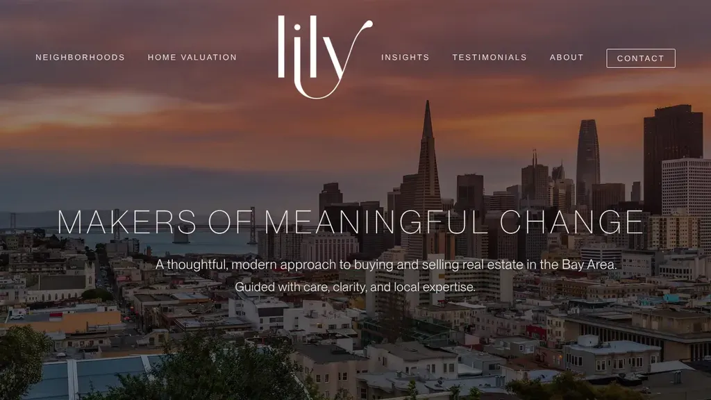 Lily Lai website