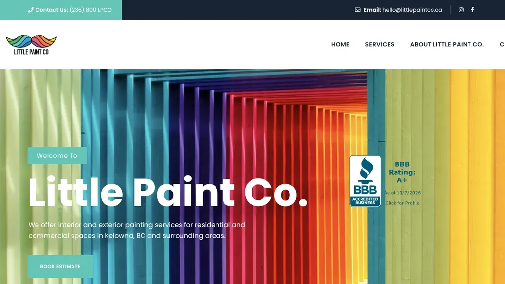 Little Paint Co. sitio web