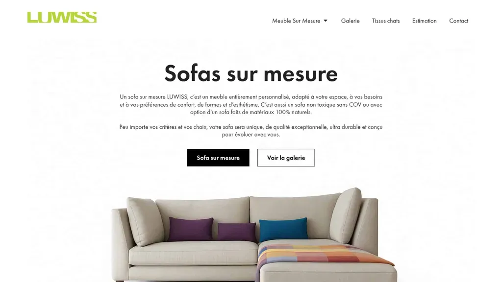 LUWISS Eco website