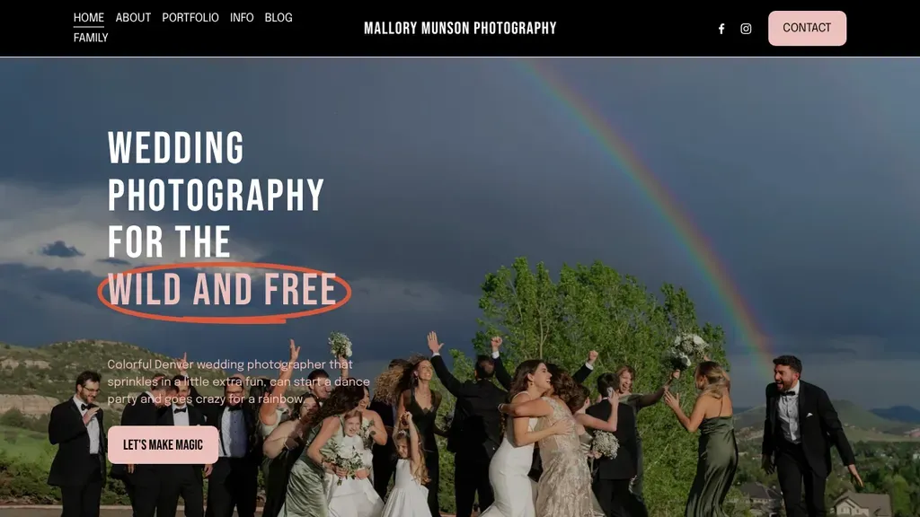 Mallory Munson Photography sitio web