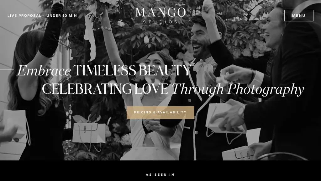 Mango Studios sitio web