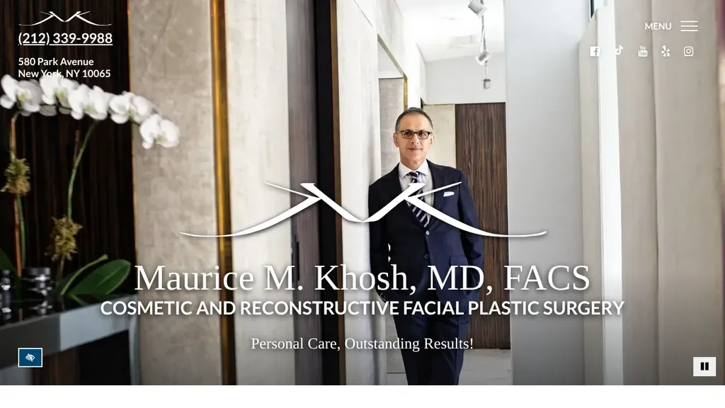 Maurice M. Khosh, MD, FACS sitio web