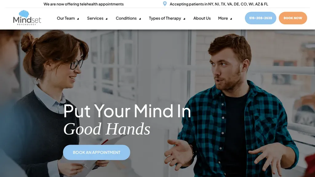 Mindset Psychology sitio web