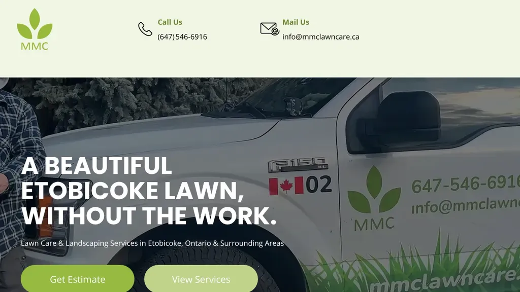 MMC Lawn Care sitio web