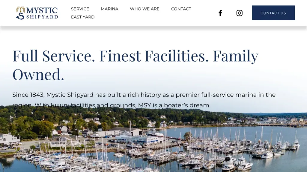 Mystic Shipyard sitio web