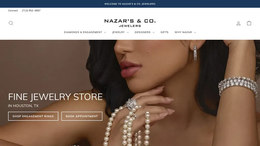 Nazar's & Co. Jewelers sitio web