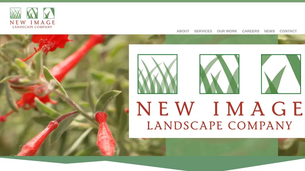 New Image Landscape Company sitio web