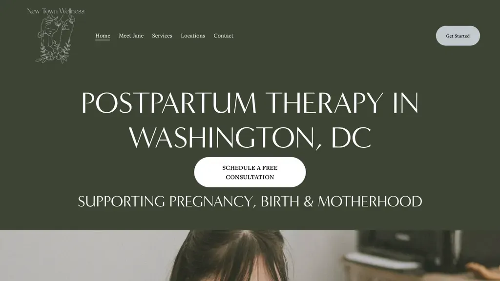 New Town Wellness sitio web