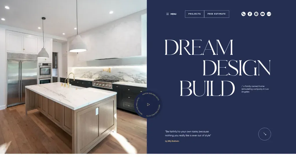 Oasis Builders sitio web