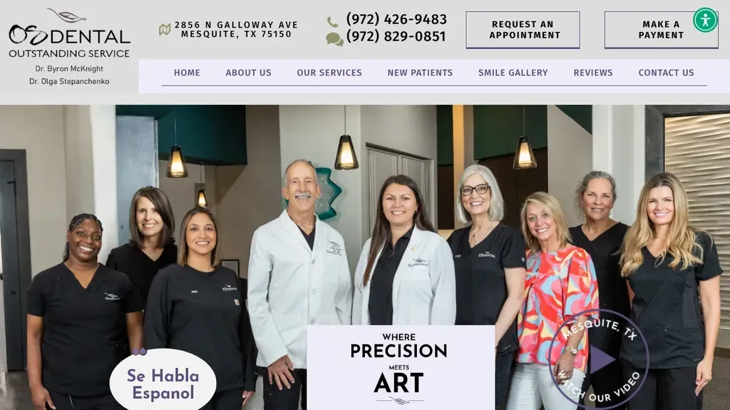 OS Dental sitio web