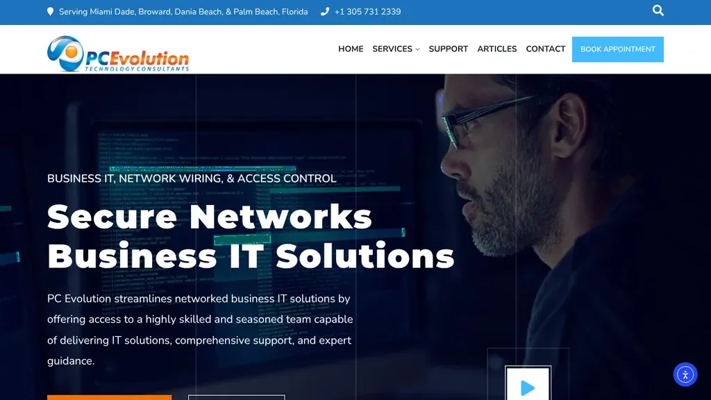 PC Evolution Technology Consultants sitio web