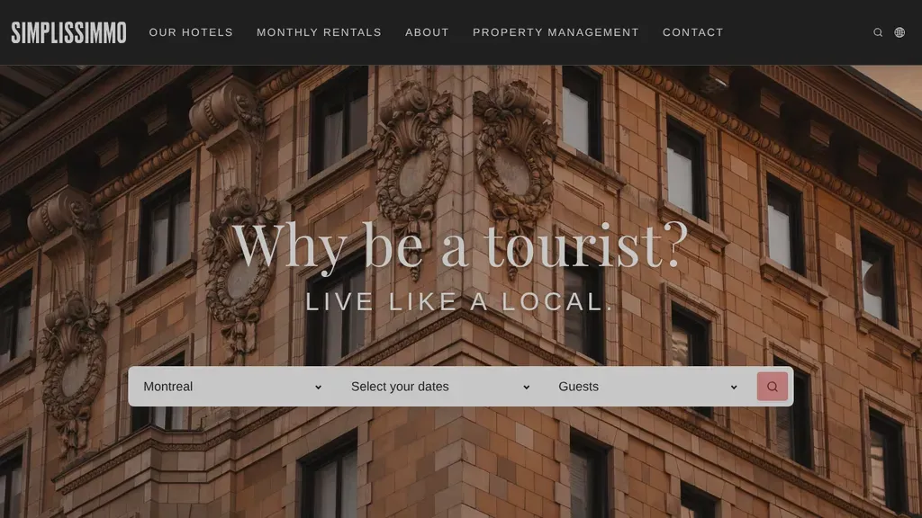 Pierce Hotel by Simplissimmo sitio web