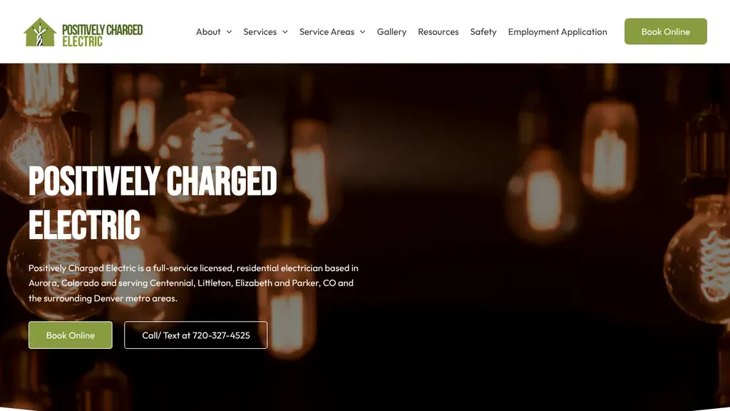 Positively Charged Electric sitio web