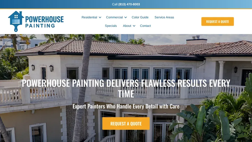 Powerhouse Painting Services sitio web