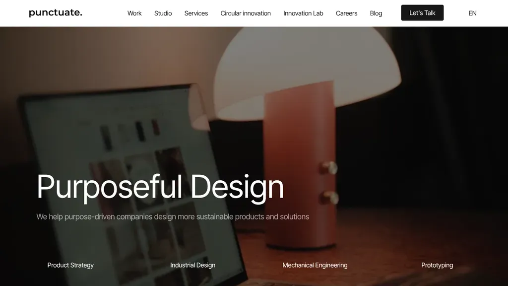 Punctuate Design sitio web