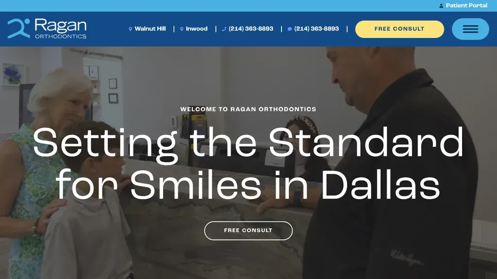 Ragan Orthodontics sitio web