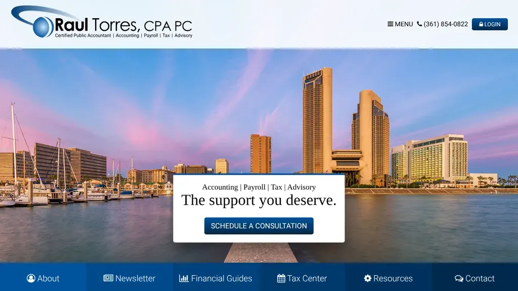 Raul Torres, CPA sitio web