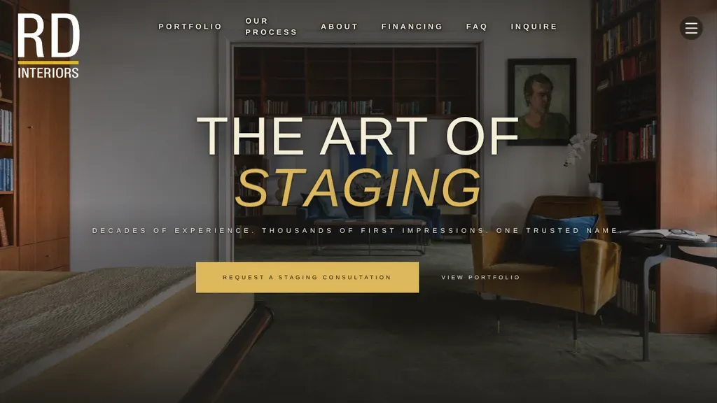 RD-Interiors sitio web