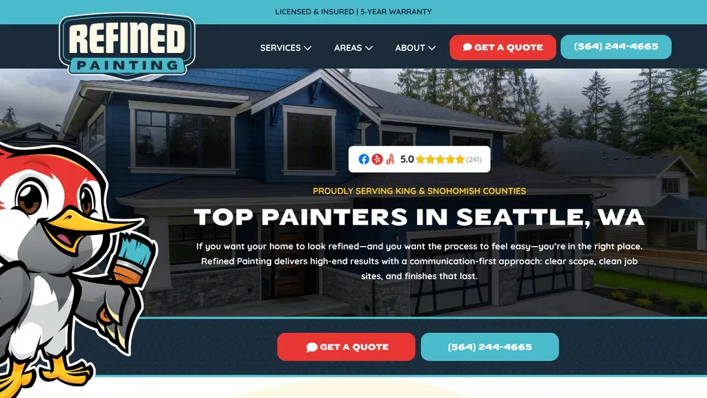 Refined Painting sitio web