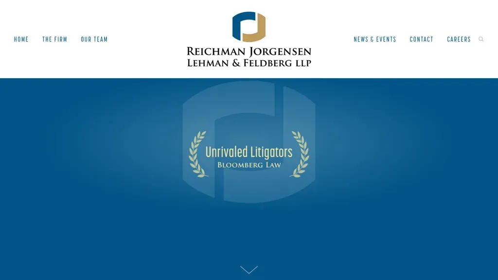 Reichman, Jorgensen, Lehman & Feldberg sitio web
