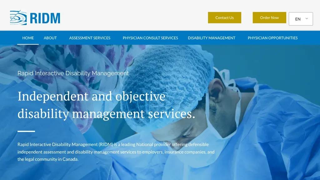 RIDM sitio web