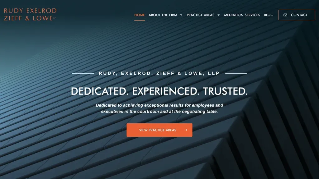 Rudy Exelrod Zieff & Lowe sitio web