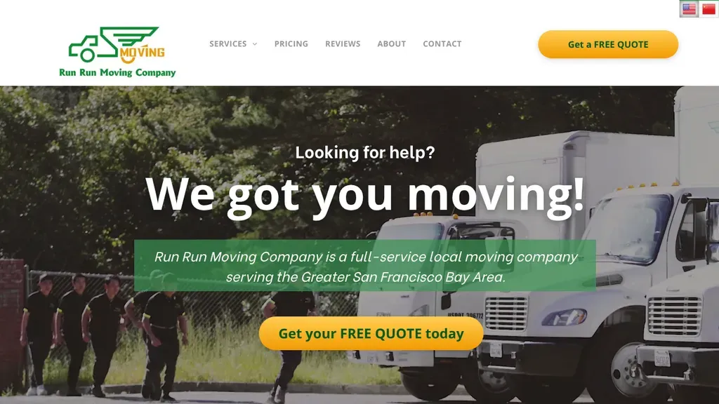 Run Run Moving Company 人人搬家 sitio web
