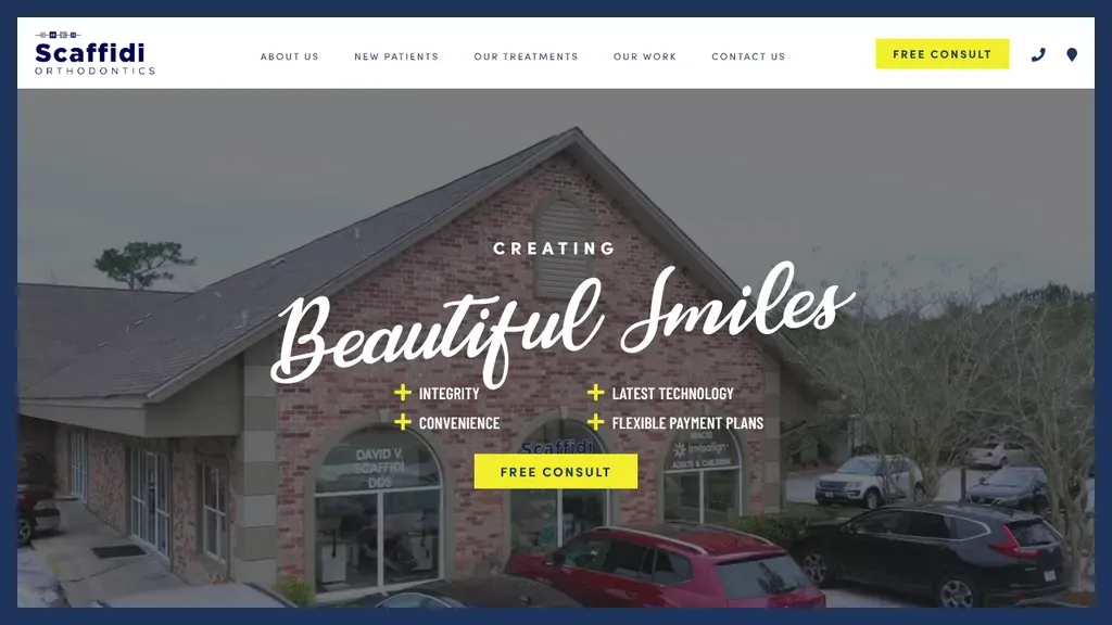 Scaffidi Orthodontics sitio web