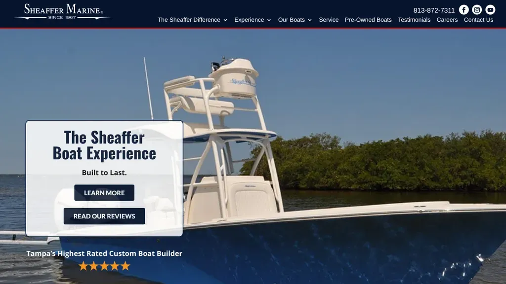 Sheaffer Marine sitio web