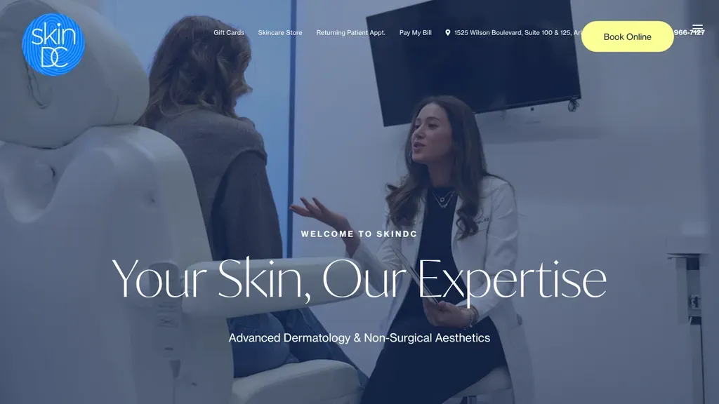 SkinDC sitio web